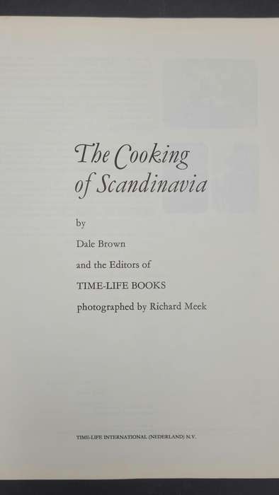 Foods of the World - Cooking of Scandinavia by Dale Brown - Series of 13 Collectable Cookbooks