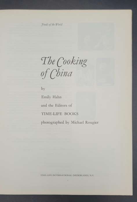 Foods of the World- The Cooking of China by Emily Hahn - Series of 13 Collectable Cookbooks