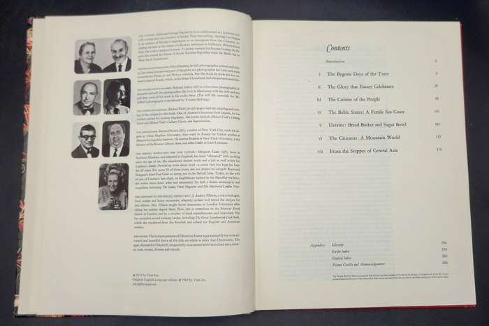 Foods of the World- Cooking of Russia - Helen & George Papashvily-Series of 13 Collectable Cookbooks