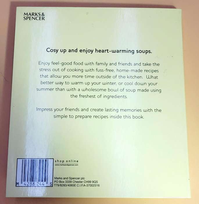 Easy Soups - Marks & Spencer - Series of 8 Collectable Cookbooks