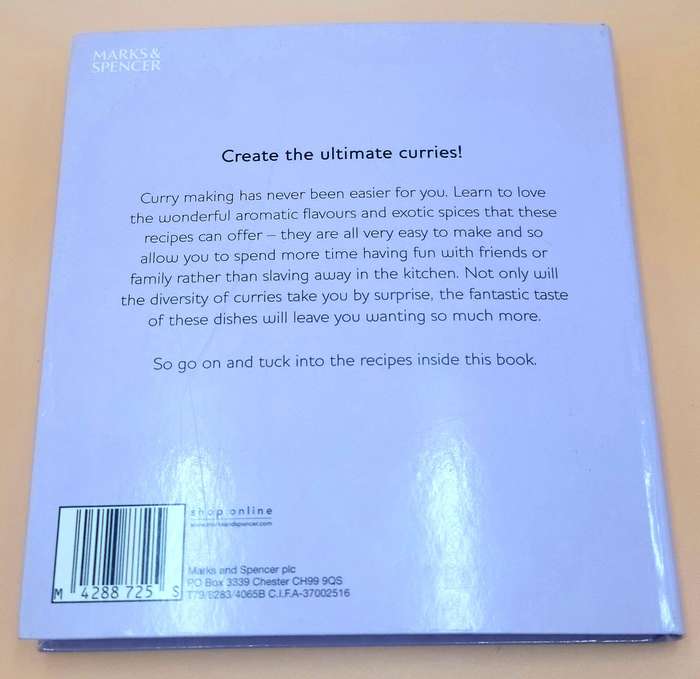 Easy Curries - Marks & Spencer - Series of 8 Collectable Cookbooks