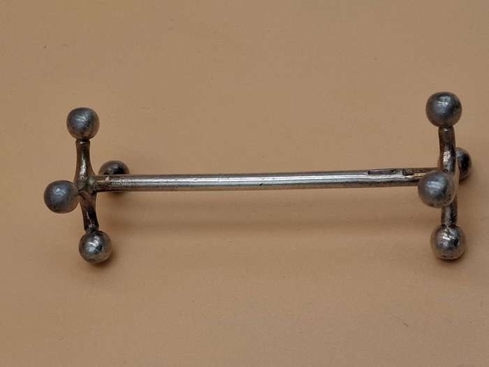Vintage Christofle Silver Plated Knife Rest & Another in Similar Design