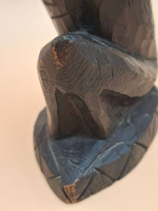 Vintage Carved TImber African Abstract Figurine