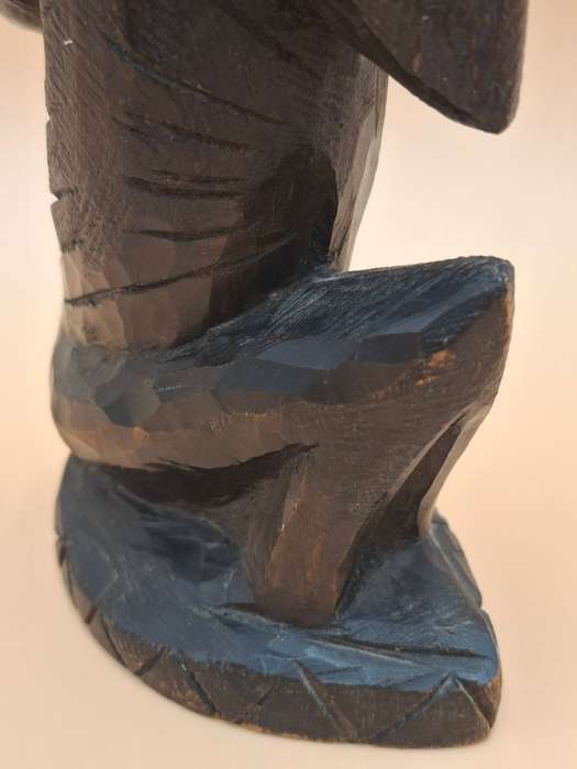 Vintage Carved TImber African Abstract Figurine