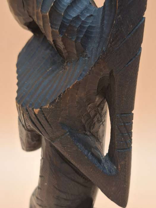 Vintage Carved TImber African Abstract Figurine