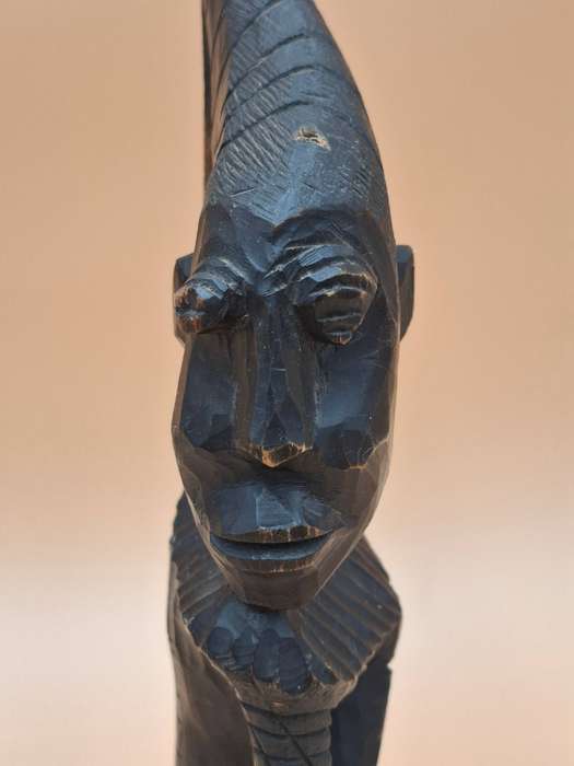 Vintage Carved TImber African Abstract Figurine