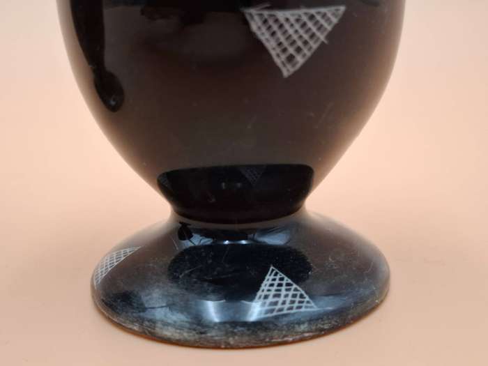 Vintage Pottery Egg Cups - Pair