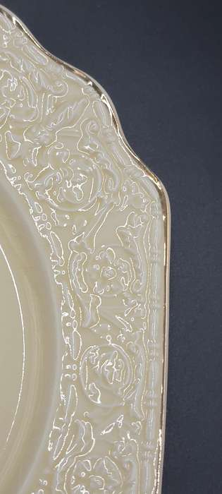 Vintage Crown Devon Decorative Plate "Cries of London" - Embossed Edge & Gold Trim - 26cm diameter