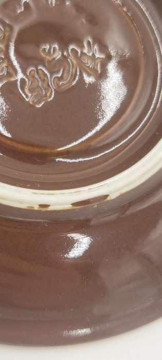 Vintage Pairs of Brown Gold Rimmed ACF Espresso Cup and Saucer - Made In Italy (6 pairs available)