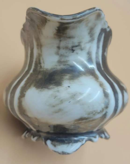 Vintage Volkstedt Beyer & Bock "Metallin" Finish Milk Jug