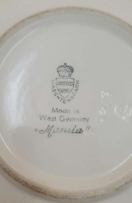 Vintage Wachtersbach "Manila" Bowl designed by Ursula Fesca