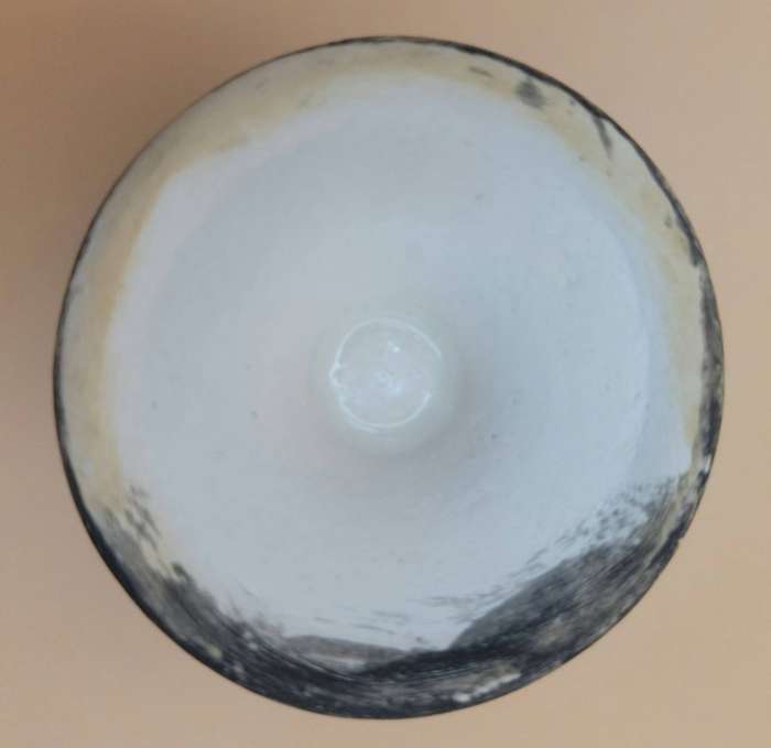 Vintage Pottery Egg Cups - Pair