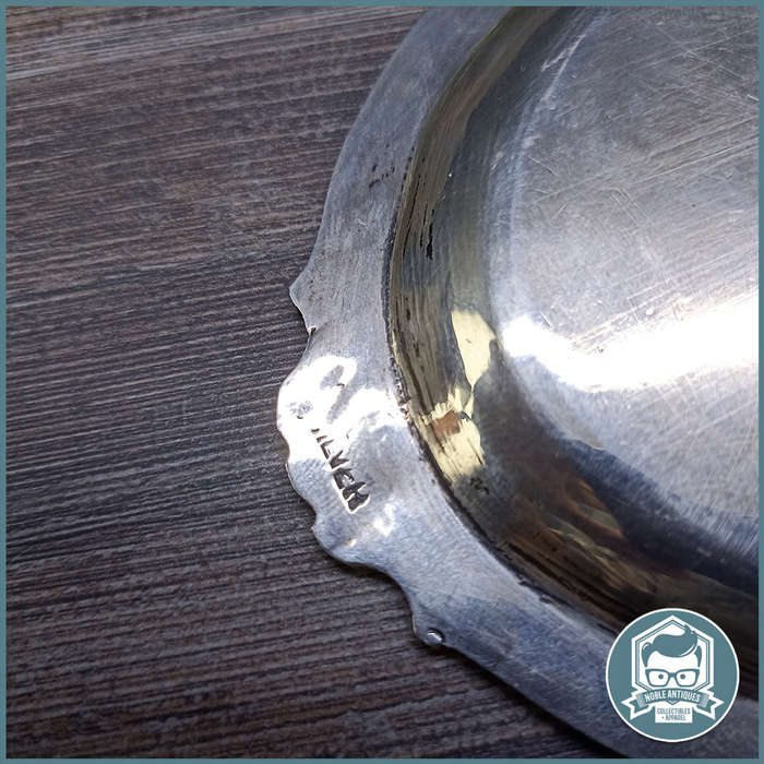 99.21g Marked SILVER Commemorative Pin Tray!!!