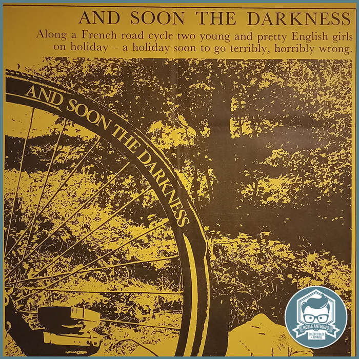 LARGE Vintage 1970 A1 Lithographed Movie Poster : And Soon the Darkness (840 x 576)!!!