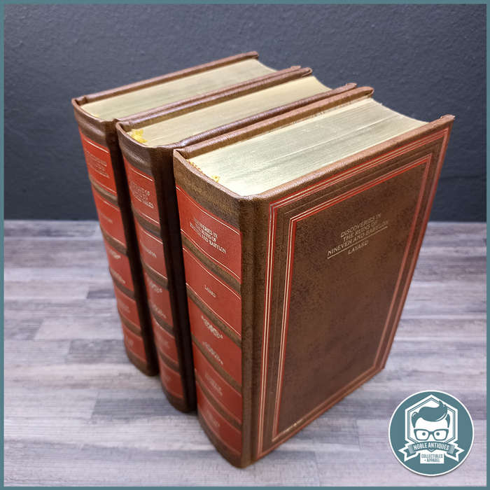 Leather Bound 19 Century Reprinted Exploration Classics