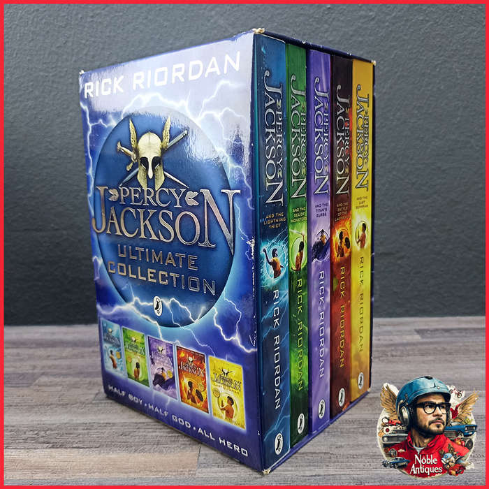 Boxed Percy Jackson Ultimate Collection Novel Series by Rick Riordan