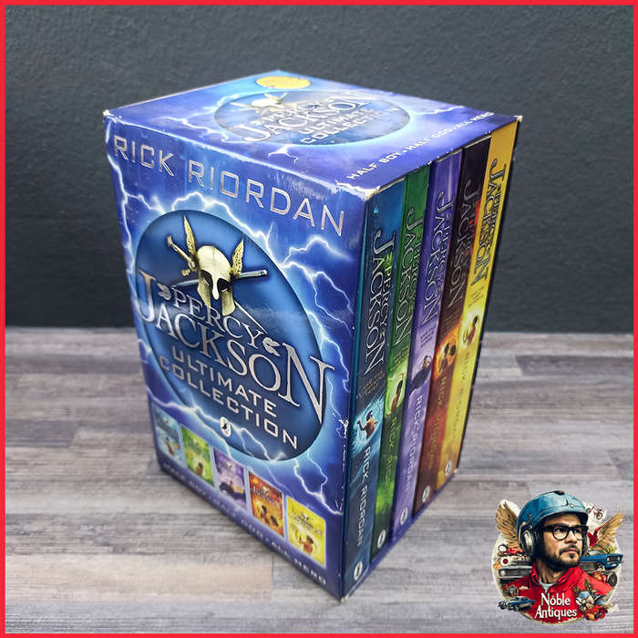 Boxed Percy Jackson Ultimate Collection Novel Series by Rick Riordan
