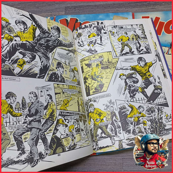Rare 1980's Victor Book for Boys Annuals Collection