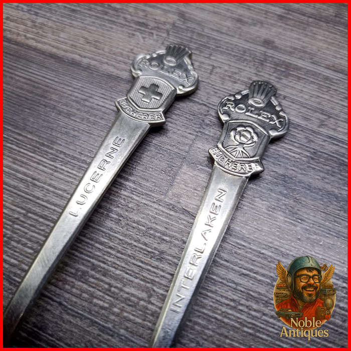 Vintage ROLEX Souvenir Spoons