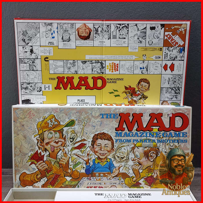 Vintage 1979 Parker Brothers The Mad Magazine Game