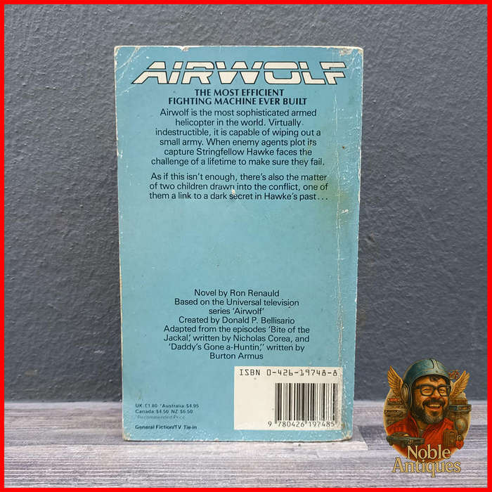 Airwolf Trouble from Within, written by Ron Renauld