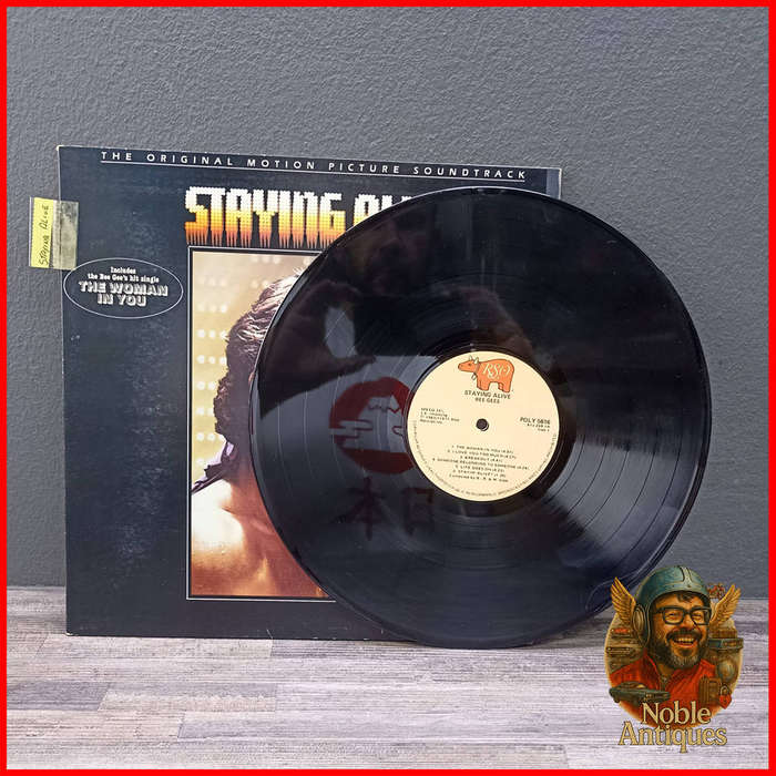 Staying Alive Soundtrack Vinyl Record