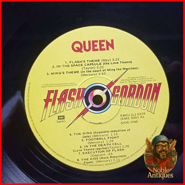 Queen Flash Gordon Original Soundtrack Vinyl Record