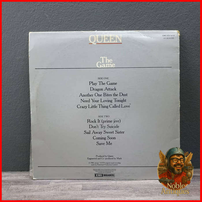 Queen The Game Vinyl Record