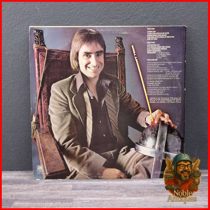Chris de Burgh Crusader Vinyl Record