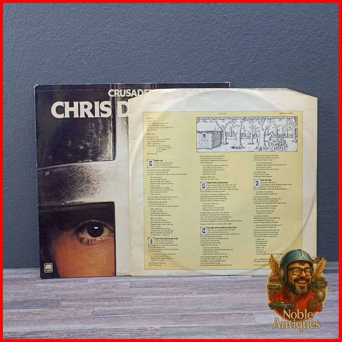 Chris de Burgh Crusader Vinyl Record