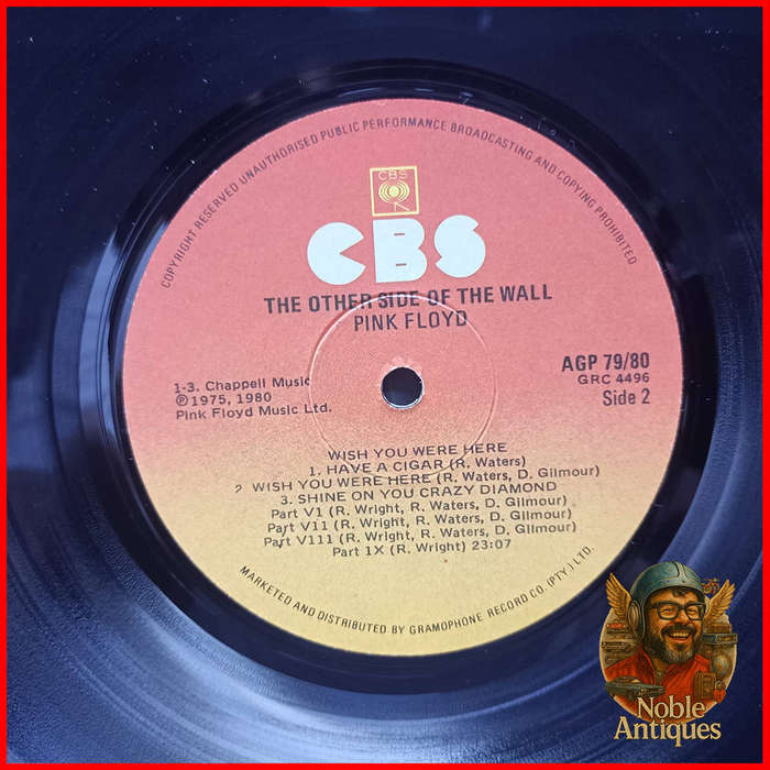 Pink Floyd The Other Side Of The Wall Vinyl Record