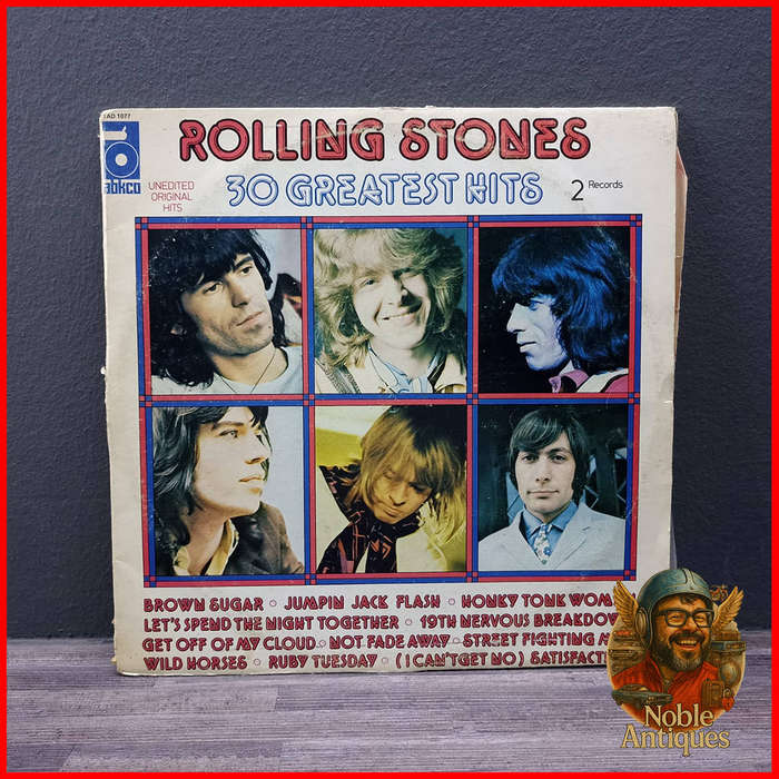 The Rolling Stones 30 Greatest Hits Vinyl Record