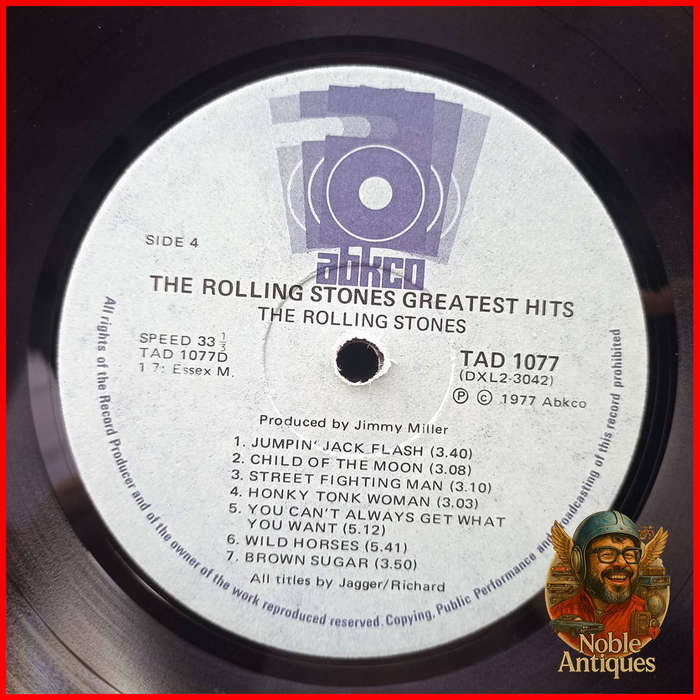 The Rolling Stones 30 Greatest Hits Vinyl Record