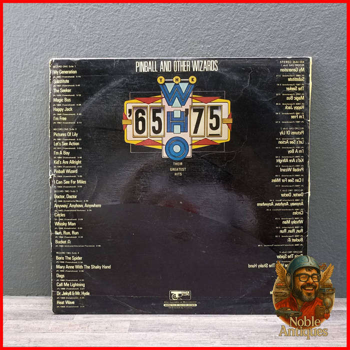 The Who Pinball and Other Wizards Vinyl Record