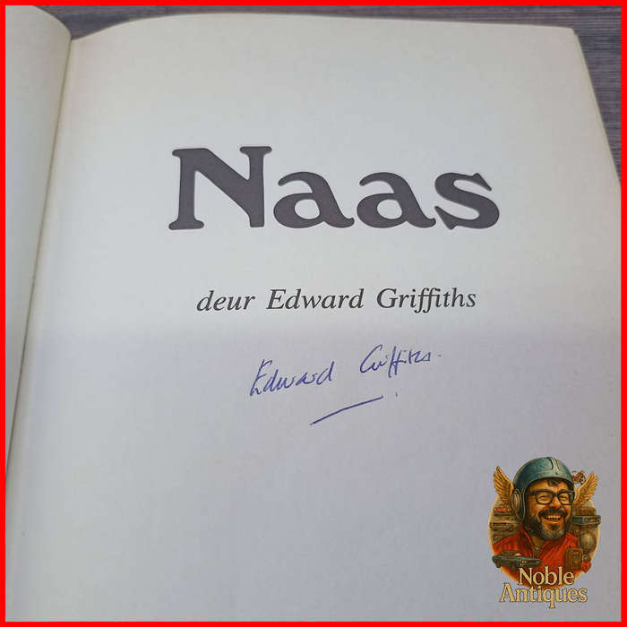Naas by Edward Griffiths Signed by Author and Naas Botha