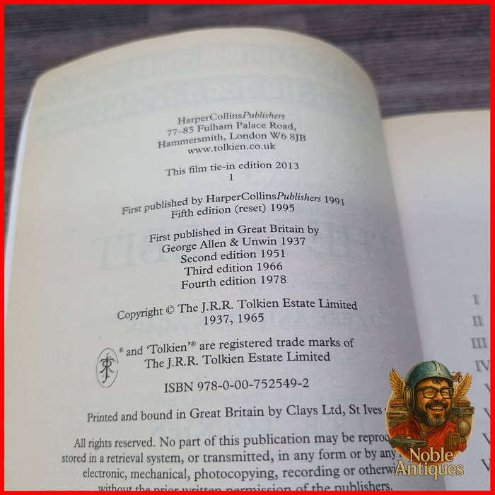 The Hobbit by J.R.R. Tolkien