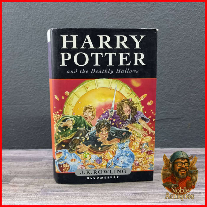 Harry Potter and the Deathly Hallows by J.K. Rowling First Edition Hard Cover