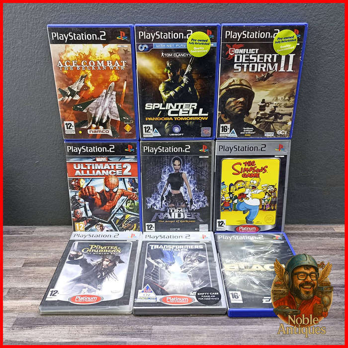 Large PS2 Games Collection, Lot 2