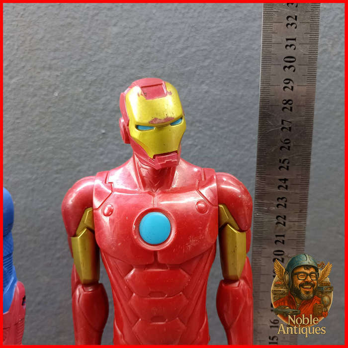 Large Marvel Titan Hero Series Captain America and Iron Man