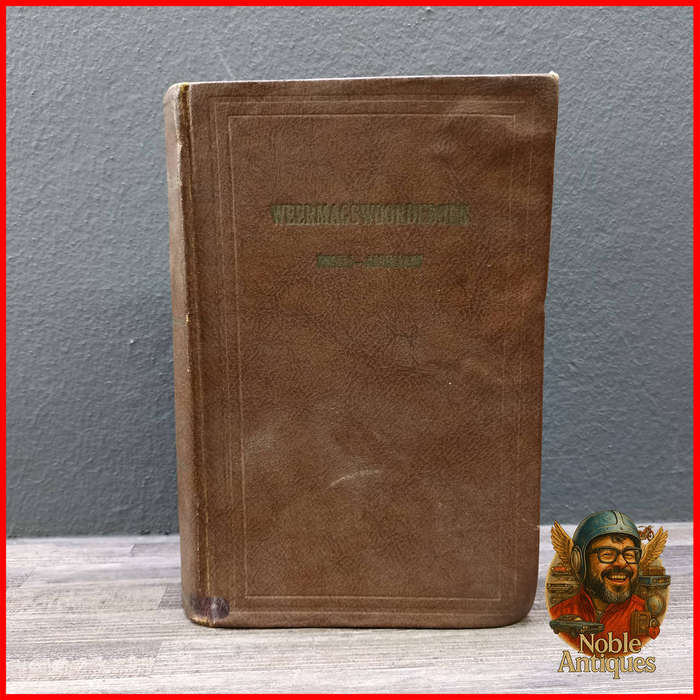 RARE Weermags Woordeboek Afrikaans-Engels 1954