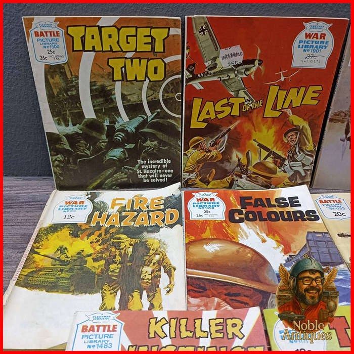 Vintage War Picture Library Comic books