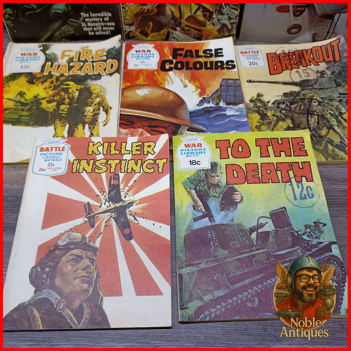 Vintage War Picture Library Comic books
