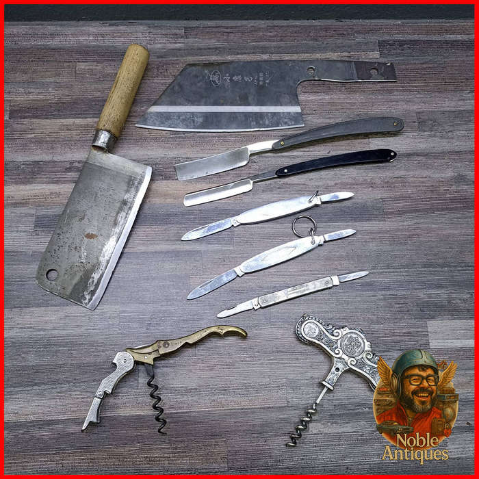 Large Sharp Edge Knife and Blade Collection