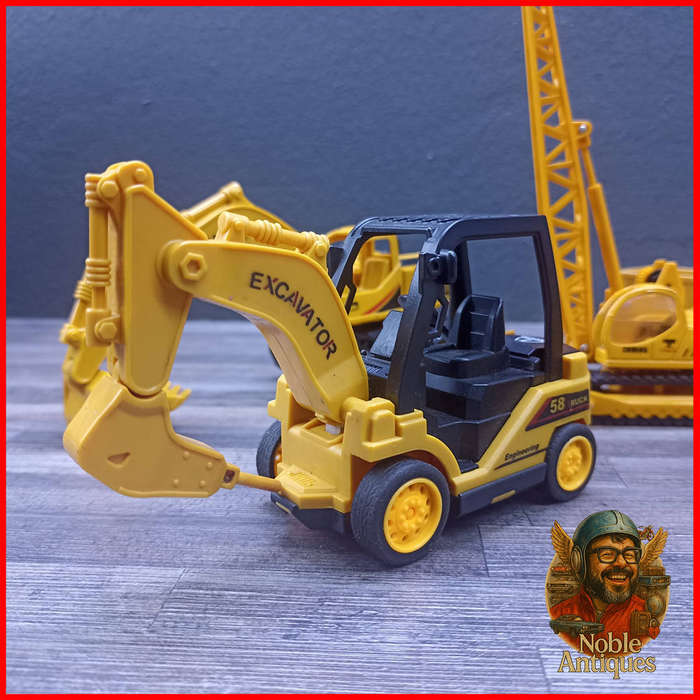 Large Construction Toy Vehicle Collection