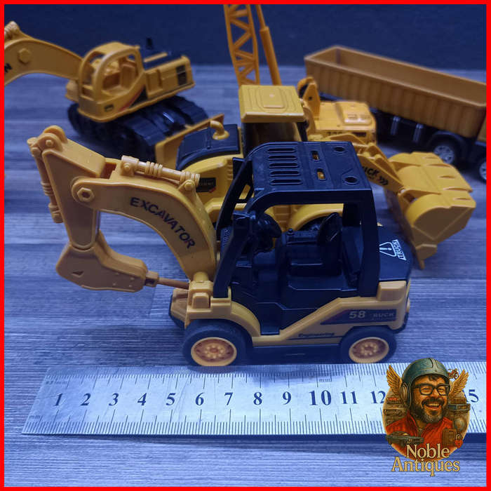 Large Construction Toy Vehicle Collection