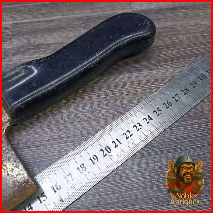 Large Vintage American Butcher's Meat Cleaver