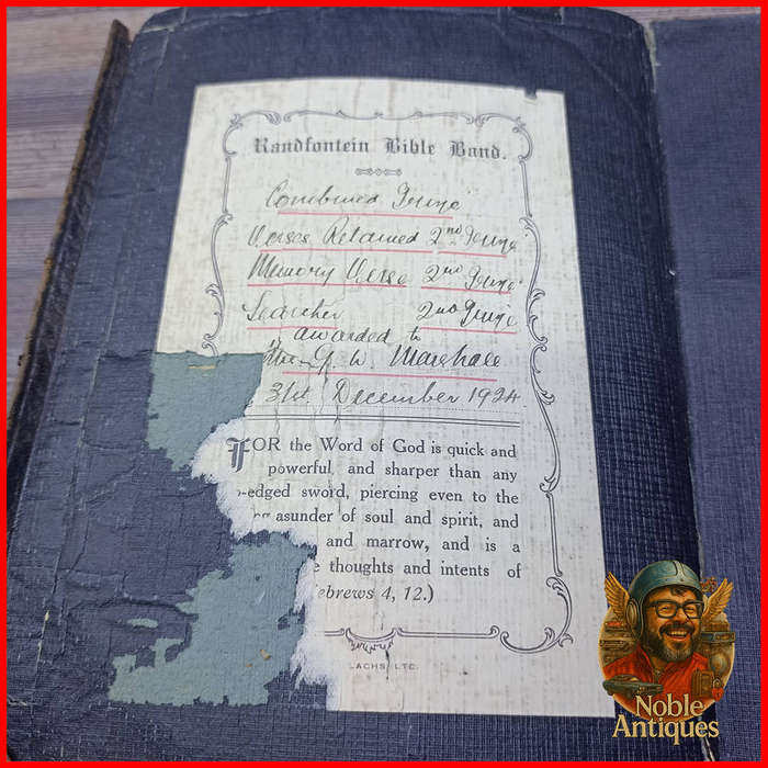 Early 1900s Leather-bound book titled Redemption Songs