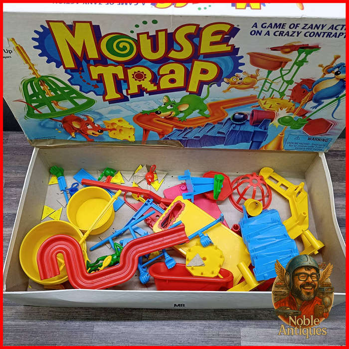 Boxed Vintage Mouse Trap Board Game 1999 Milton Bradley