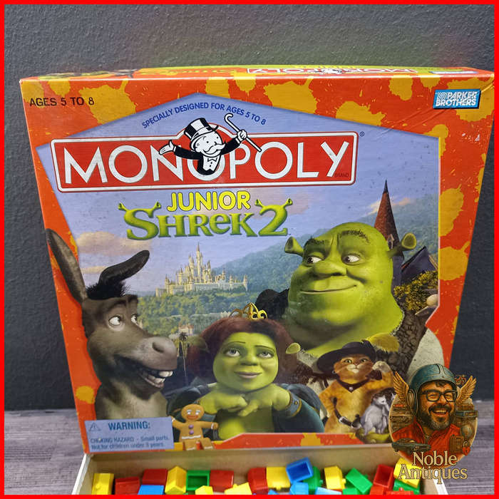 Boxed Shrek 2 Monopoly Junior