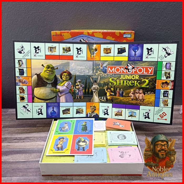Boxed Shrek 2 Monopoly Junior